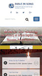 Mobile Screenshot of bibleinsong.net